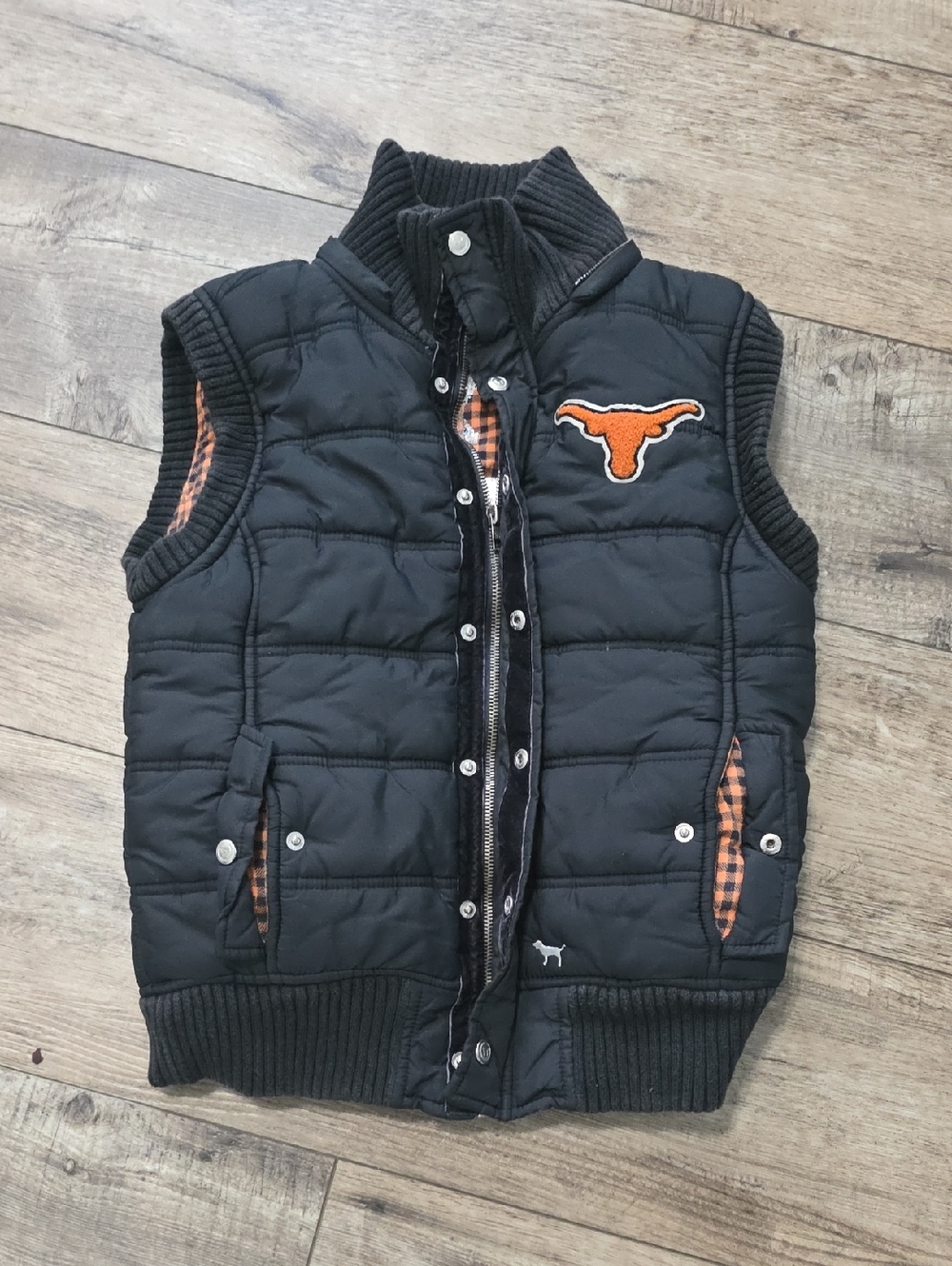 Victoria's Secret collegiate Colletion  Texas Longhorns vest